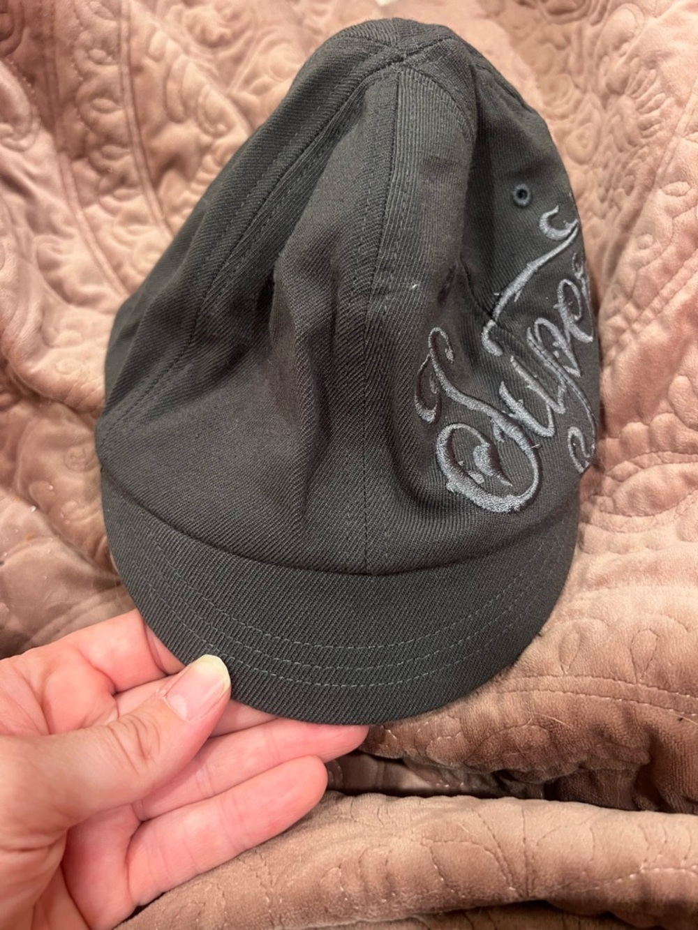 47 Brand Black Cabi Cap with Teal Undervisor